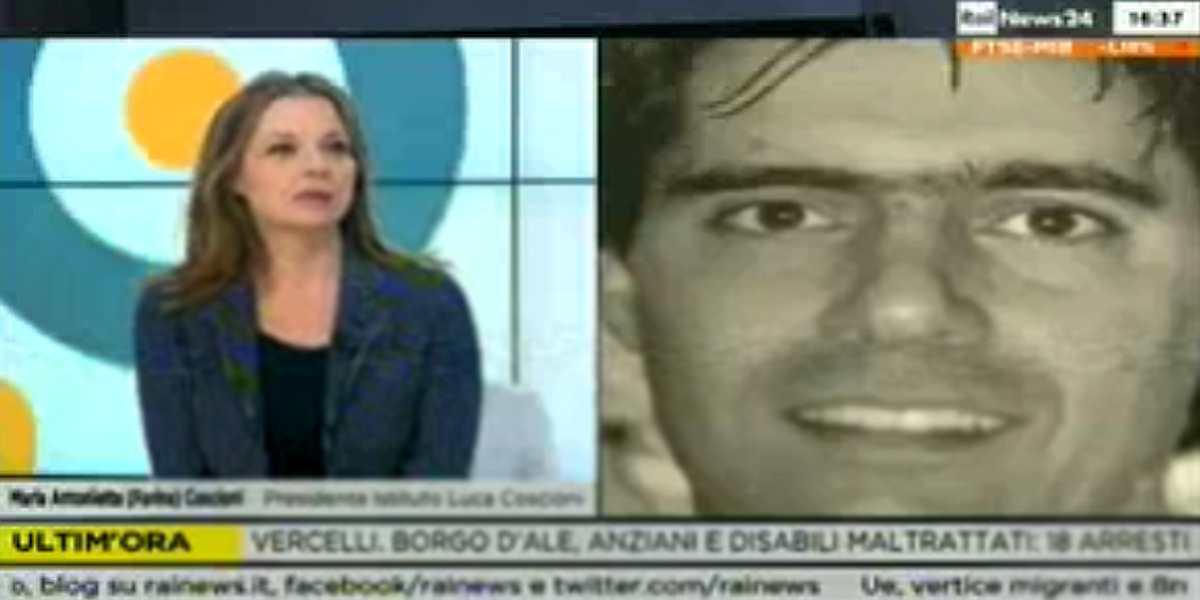 Dieci anni dalla morte di Luca Coscioni – intervista di Rai News 24 a Maria Antonietta Farina Coscioni