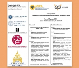 Evidenze scientifiche delle leggi e delle politiche antidroga in Italia